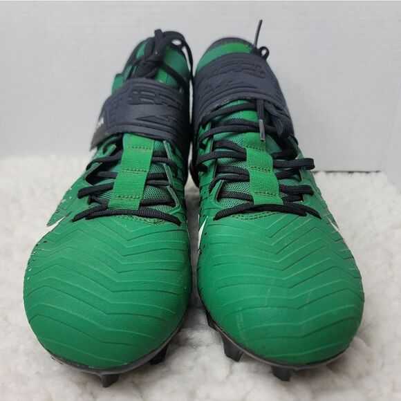 Nike Alpha Football Cleats Men’s Size 10 Green Black Mid AQ3209-301 main image 9